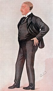 سيسيل رودس ، جنوب أفريقيا المولودة في بريطانيا ، الممول ، رجل الدولة وباني الإمبراطورية ، 1891 بواسطة ليزلي ماثيو وارد