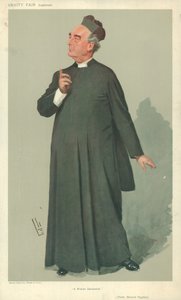 الأب برنارد فوغان ، سافونارولا الحديثة ، 30 يناير 1907 ، فانيتي فير كارتون بواسطة ليزلي ماثيو وارد