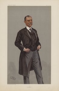 فريدريك تريفيس ، فريدي ، 19 يوليو 1900 ، كرتون Vanity Fair (chromolitho) بواسطة ليزلي ماثيو وارد