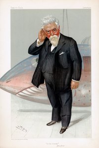 هيرام ستيفنز مكسيم ، المخترع والمهندس البريطاني المولود في أمريكا ، 1904 بواسطة ليزلي ماثيو وارد