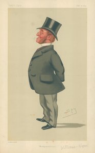 السيد تشارلز واتكين ويليامز-وين ، مونتغمريشاير ، 28 يونيو 1879 ، فانيتي فير كارتون بواسطة ليزلي ماثيو وارد