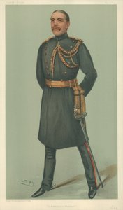 السيد ويليام دادلي وارد ، محارب دائم ، 30 مايو 1901 ، فانيتي فير كارتون بواسطة ليزلي ماثيو وارد