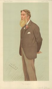 السيد ويليام لوسون توماس ، الرسومات ، 13 ديسمبر 1894 ، فانيتي فير كارتون بواسطة ليزلي ماثيو وارد