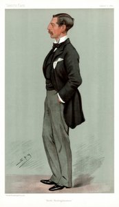 North Huntingdonshire ، Ailwyn Fellowes ، سياسي بريطاني ، 1896. بواسطة ليزلي ماثيو وارد