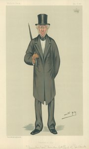 إيرل سيلكيرك ، تم إنشاؤه عام 1646 ، 20 مايو 1882 ، فانيتي فير كارتون بواسطة ليزلي ماثيو وارد
