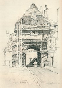 The Gatehouse Rochester ، 1925 بواسطة ليزلي ماثيو وارد