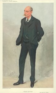 The Hon Robert Garnett Tatlow، Glasgow، 16 June 1909، Vanity Fair cartoon بواسطة ليزلي ماثيو وارد