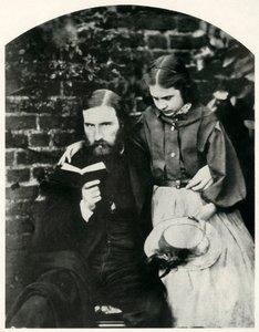 جورج ماكدونالد وابنته ليليا سكوت ماكدونالد ، c1863 ، 1948. بواسطة لويس كارول