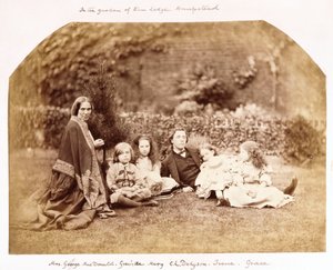 صورة لعائلة ماكدونالد مع لويس كارول ، 1863 بواسطة لويس كارول