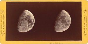 "منظر القمر"، 1860 (صورة فوتوغرافية) بواسطة لويس موريس رذرفورد