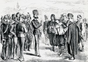 Austrian General Josip Filipovic receiving Muslim delegation بواسطة غير معروف غير معروف