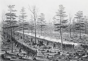 Battle of Stone River or the Battle of Murfreesboro, December 31 بواسطة غير معروف غير معروف