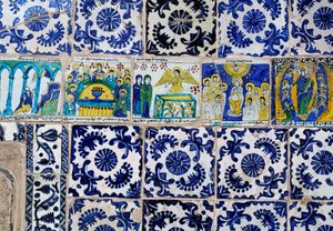 Majolica tiles decoration (17th century), Armenian Patriarchate of Jerusalem, Old City of Jerusalem (Unesco World Heritage List بواسطة غير معروف غير معروف