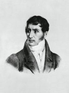 Portrait of Alessandro Manzoni (1785-1873), Italian writer, poet and playwright, engraving بواسطة غير معروف غير معروف
