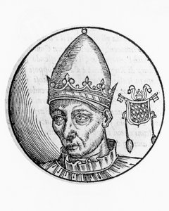 صورة لسلستين الثاني (Guido Guelfuccio de Castello ، توفي عام 1144) بواسطة غير معروف غير معروف