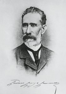 Portrait of Gaetano Giorgio Gemmellaro (1832-1904), Italian geologist, paleontologist, and politician, engraving بواسطة غير معروف غير معروف