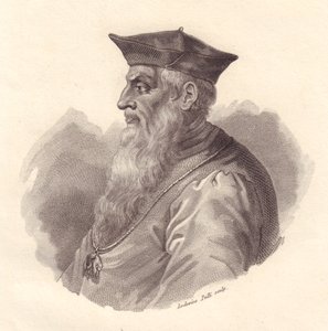 Portrait of Italian Admiral Andrea Doria (1466-1560), copper engraving by Ludovico Pelli بواسطة غير معروف غير معروف
