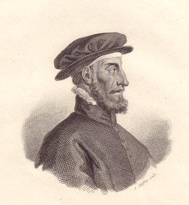 Portrait of Italian publisher and printer Paolo Manuzio (1512-1574) copper engraving by S Maffeis بواسطة غير معروف غير معروف