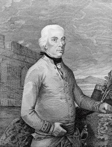 Portrait of Michael Friedrich von Melas (1729-1806), Transylvanian-born Field Marshal for Austrian Empire during Napoleonic Wars, engraving بواسطة غير معروف غير معروف
