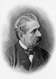 Portrait of Paolo Ferrari (1822-1889), Italian playwright and writer, engraving بواسطة غير معروف غير معروف