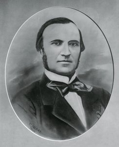 Portrait of Severino Grattoni (1815-1876), Italian architect and engineer, engraving بواسطة غير معروف غير معروف