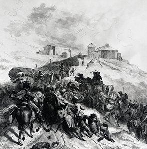 The French army crossing the Sierra de Guadarrama, December 22-24 بواسطة غير معروف غير معروف