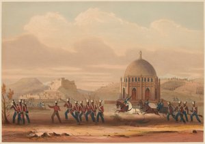 اقتحام خلات. أخذ المرتفعات. 13 نوفمبر 1839 '(لون ليثو)