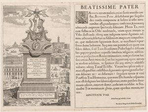 صورة من المنتظر المحتمل LOCURI Rome Insignes [دور] ، 1666. بواسطة ليفين كرويل