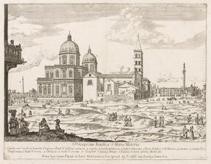 سانتا ماريا ماجيوري المحتملة LOCURI من Rome Insignes [دور] ، 1666. بواسطة ليفين كرويل