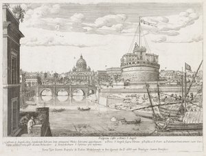 شارع LOCURI المرتقب لوس أنجلوس من Rome Insignes [دور] ، 1666. بواسطة ليفين كرويل