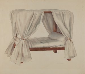 سرير الدمى ، ج. 1937. بواسطة ليليان كوزى
