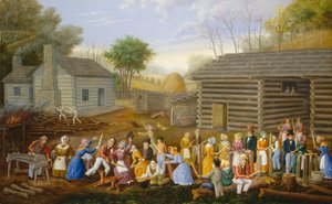 نحلة كتان سكوتشينغ ، 1885. بواسطة لينتون بارك
