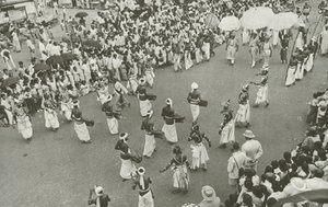 Perahera (b / w photo) بواسطة ليونيل وندت