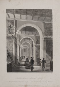 المتحف البريطاني ، هولبورن ، حوالي عام 1850 (نقش) بواسطة لويلين (بعد) جيويت