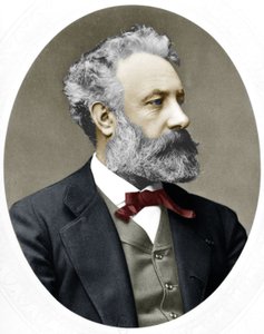 جول فيرن (1828-1905)، روائي فرنسي، هنا عام 1877