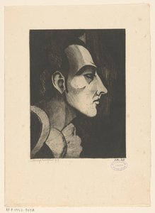 Pierrot I (العنوان الأصلي) بواسطة لوديويجك شلفهوت (توقيع الفنان)