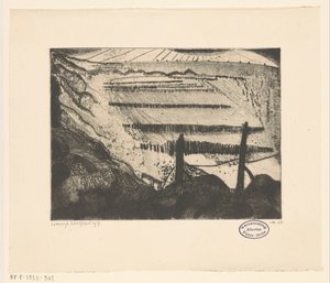 شاطئ دومبورغ Plage de Domburg II (العنوان الأصلي) بواسطة لوديويجك شلفهوت (توقيع الفنان)