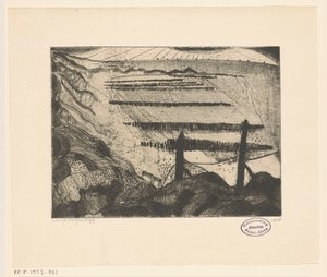 شاطئ دومبورغ Plage de Domburg II (العنوان الأصلي) بواسطة لوديويجك شلفهوت (توقيع الفنان)