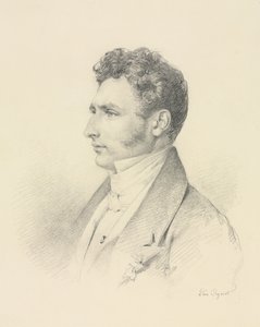 صورة رجل ، ج. 1835. بواسطة ليون كوجنيت