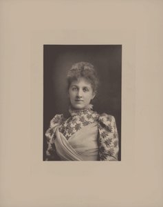 صورة لعازفة البيانو والملحن ليزا ليمان 1862-1918. بواسطة لندن. استوديو الصور دبليو ودي داوني