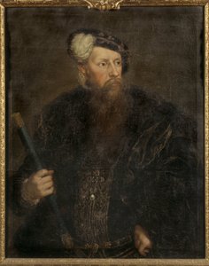 غوستاف الأول فاسا دي سويدي - صورة لملك السويد غوستاف الأول (1496-1560) ، رسمها باش ، لورينز ، الأصغر (1733-1805). زيت على قماش ، حوالي 1768. الأبعاد: 98.5 × 78.5 سم. المتحف الوطني ستوكهولم