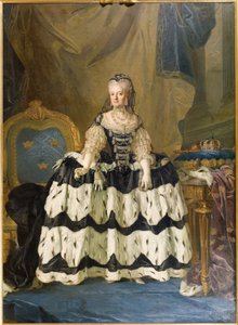 Louise Ulrique de Prusse ، reine consort de Suede - صورة لويزا أولريكا من بروسيا (1720-1782) ، ملكة السويد ، بواسطة باش ، لورينز ، الأصغر (1733-1805). زيت على قماش