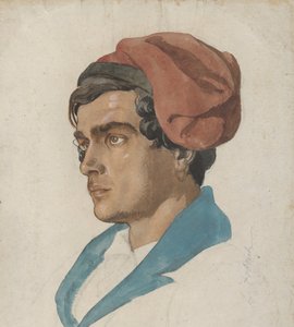 دراسة رئيسية لصياد سمك من كابري ، كاليفورنيا. 1849.