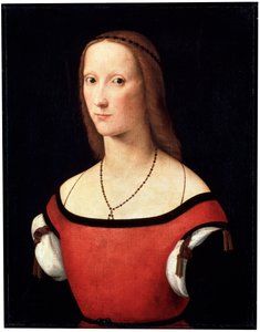 صورة أنثى ، c1500-c1506 بواسطة لورنزو كوستا