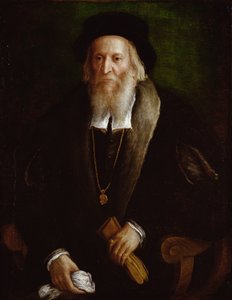 صورة رجل ، قيل أنه سيباستيان كابوت (c.1475-1557)