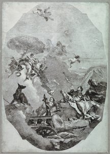 انتصار المريخ بواسطة Lorenzo Tiepolo