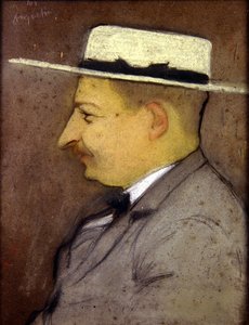 دكتور هنري بورجيه ، 1890 (باستيل) بواسطة لويس أنكين