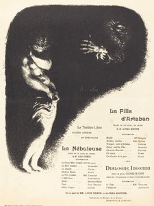 ابنة ارتابان ، السديم ، حوار مجهول ، 1896. بواسطة لويس أنكين