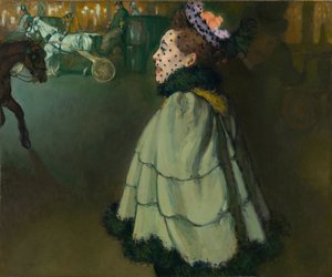 امرأة في الشانزليزيه (الشانزليزيه) ليلاً Par Anquetin، Louis (1861-1932) بواسطة لويس أنكين