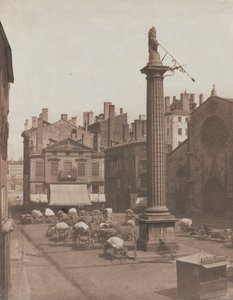 بلا عنوان Place des Cordeliers ، ج. 1852-1853. بواسطة لويس انطوان فرويسارت